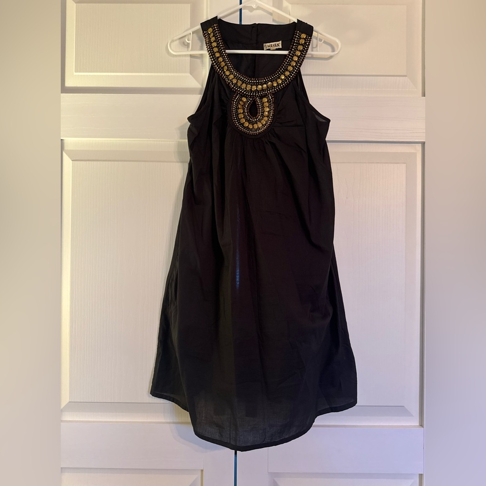 Stunning Mexican Beaded Keyhole Dress